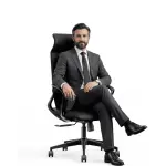 كرسي مكتب مدير جلد صناعي